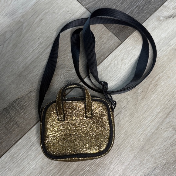 Adidas Originals Micro Gold Glitter Festival Crossbody Bag - Picture 4 of 6